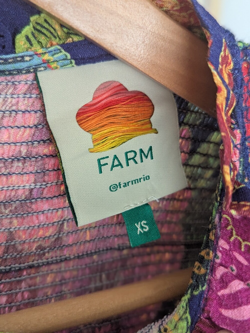 Farm Rio Macaw Bloom Floral Dress XS - Picture 9 of 13